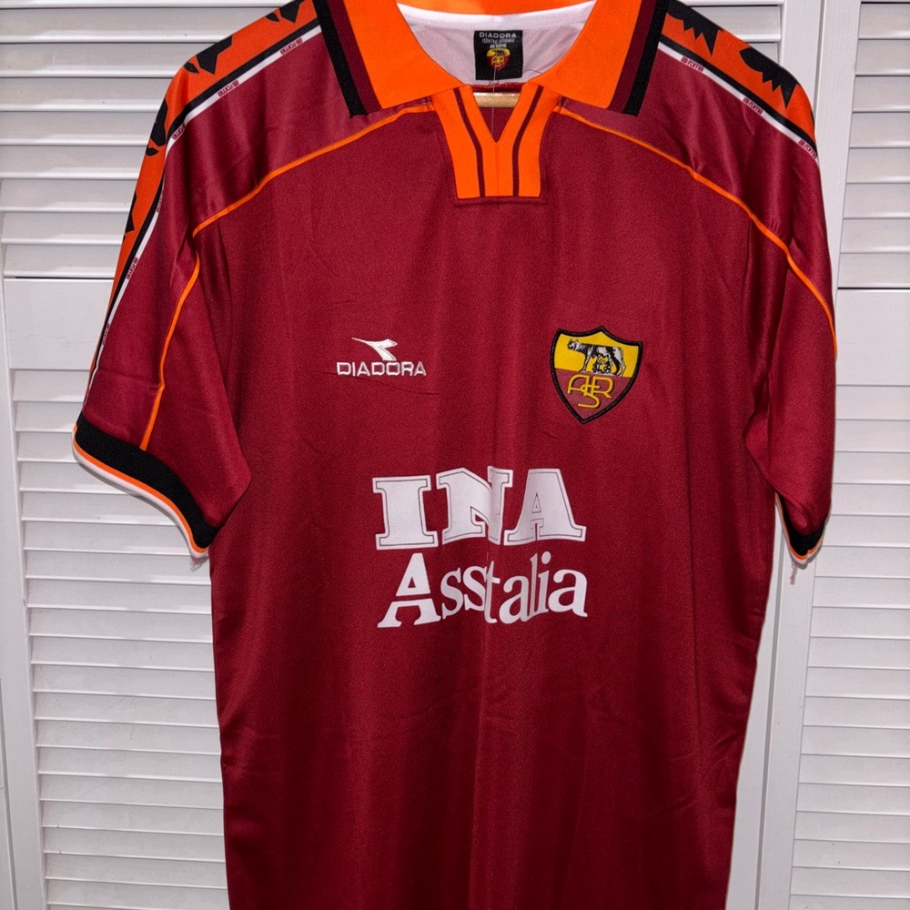 Cafu Roma 98/99 Home Jersey